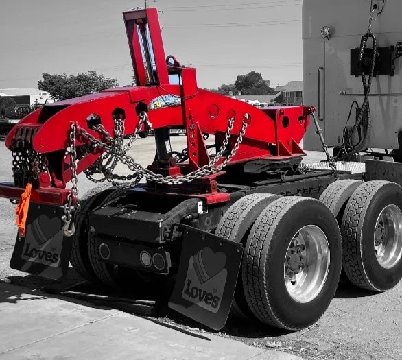 Heavy duty tow truck