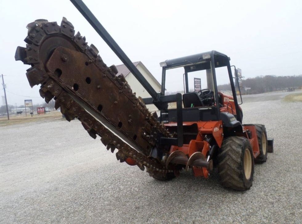 Ditch Witch trenching machine